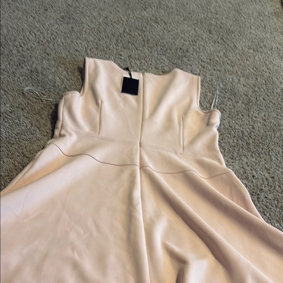 DKNY Blush Crepe Dress - Picture 12 of 14
